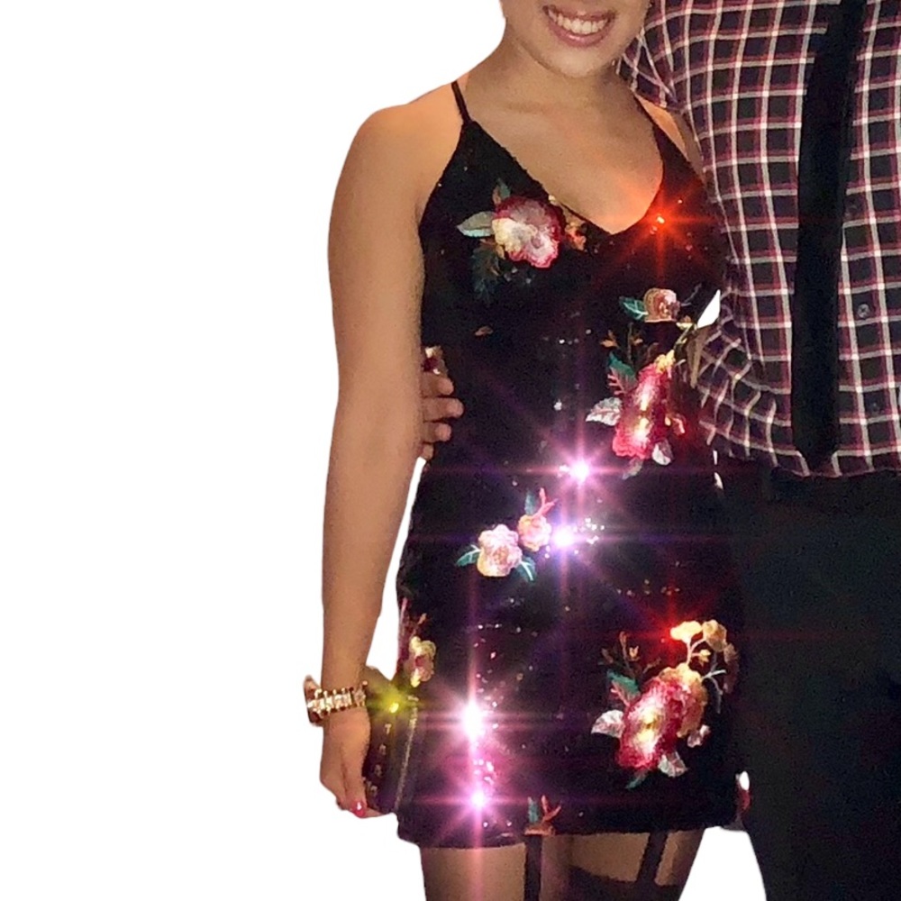 Mini Sequin Dress